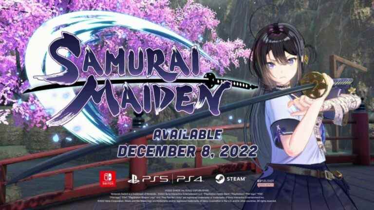 Vous pouvez maintenant pré-commander Samurai Maiden