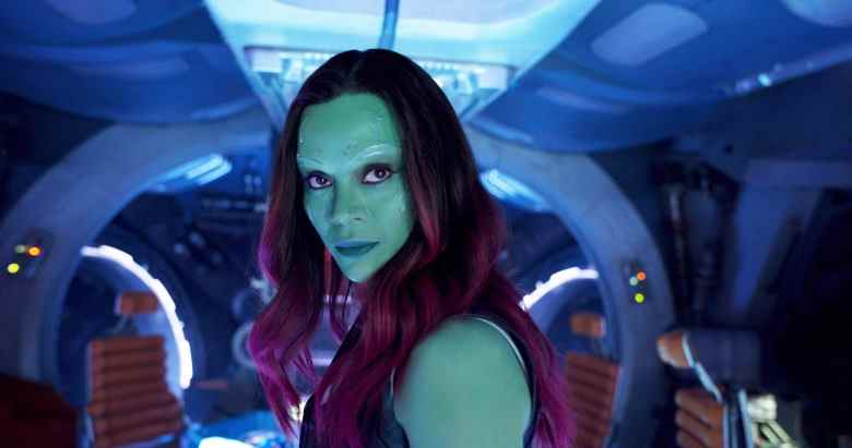 GUARDIANS OF THE GALAXY VOL. 2, Zoe Saldana, 2017. © Walt Disney Studios Motion Pictures/courtesy Everett Collection