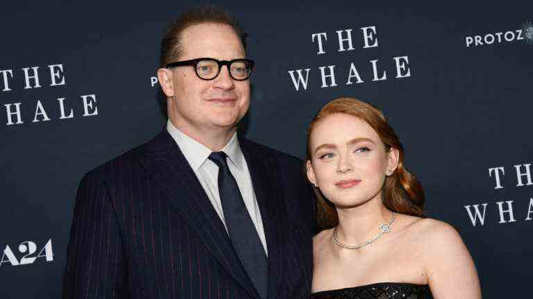 Sadie Sink n'avait vu aucun film de Brendan Fraser jusqu'à ce qu'elle joue le rôle de sa fille dans "The Whale"
	
	
