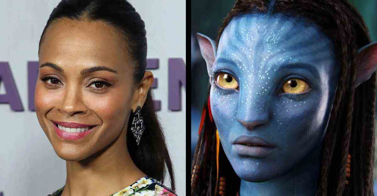 Zoe Saldaña dans le rôle de Neytiri Qui est le casting d'Avatar 2 : La voie de l'eau ?