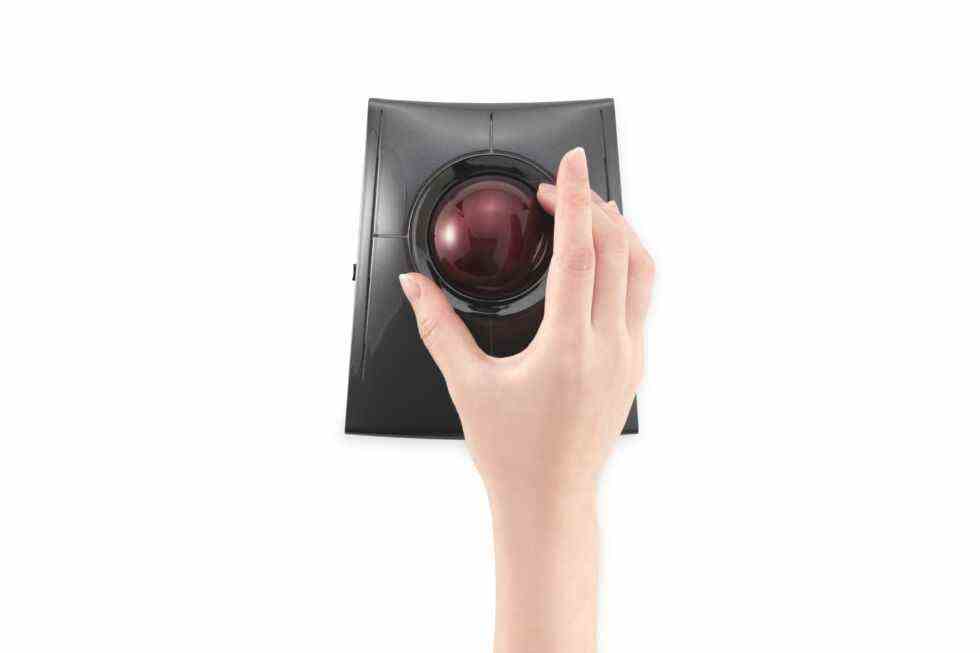 Kensington a lancé cette semaine la souris sans fil SlimBlade Pro Trackball.