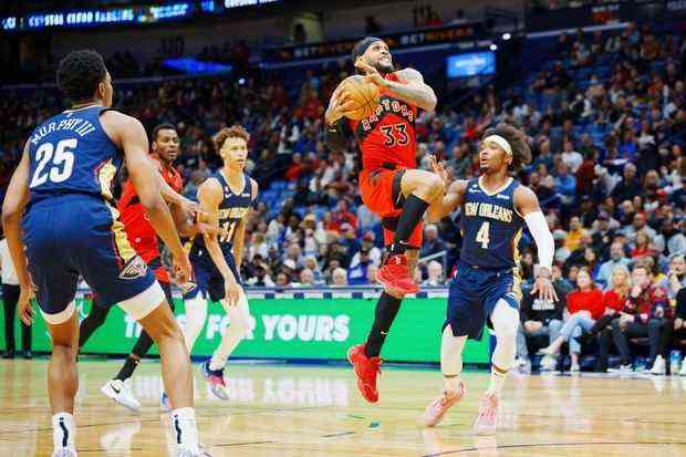 Les raptors implosent dans le battement de Big Easy contre les pélicans