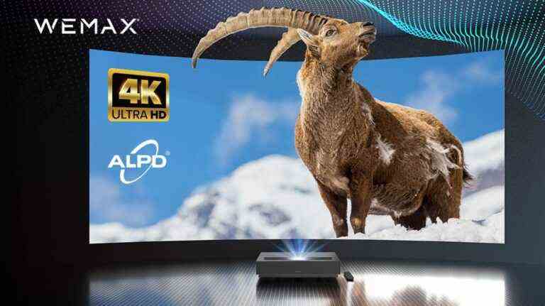 Économisez plus de 800 $ sur le projecteur Android TV 4K de WEMAX