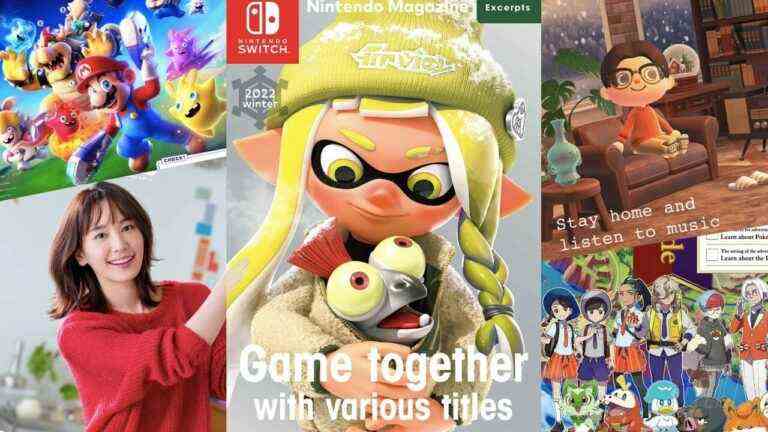 Le magazine officiel de Nintendo pour l'hiver 2022 obtient une version numérique en anglais
