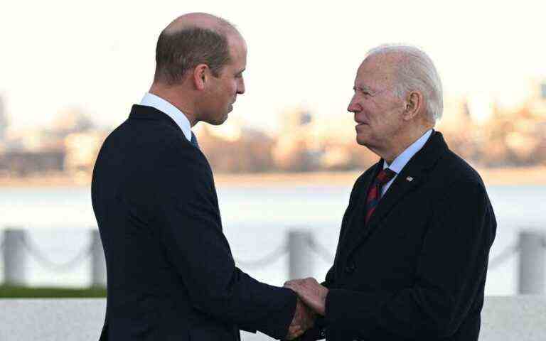 Le prince de Galles rencontre Joe Biden à Boston avant les prix Earthshot