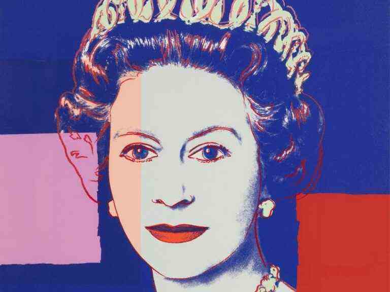 La sérigraphie d’Andy Warhol de la reine Elizabeth II bat un record mondial lors d’une vente aux enchères canadienne