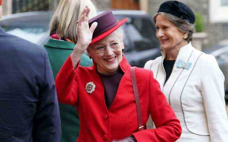 La reine Margrethe de Danemark célèbre son jubilé d’or lors d’un service religieux à Londres