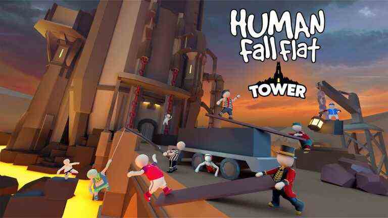 Fall Flat ajoute le niveau de la tour sur Switch
