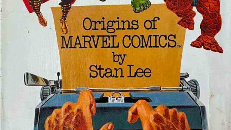 Origins of Marvel Comics de Stan Lee est l’autobiographie légendaire de Marvel Comics