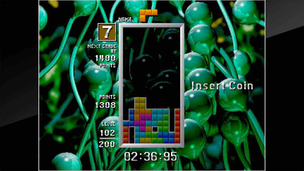 Arcade Archives Tetris Le gameplay du Grand Maître
