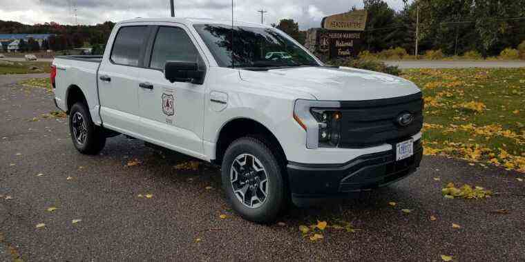 US Forest Service est la dernière agence gouvernementale à essayer des camions électriques