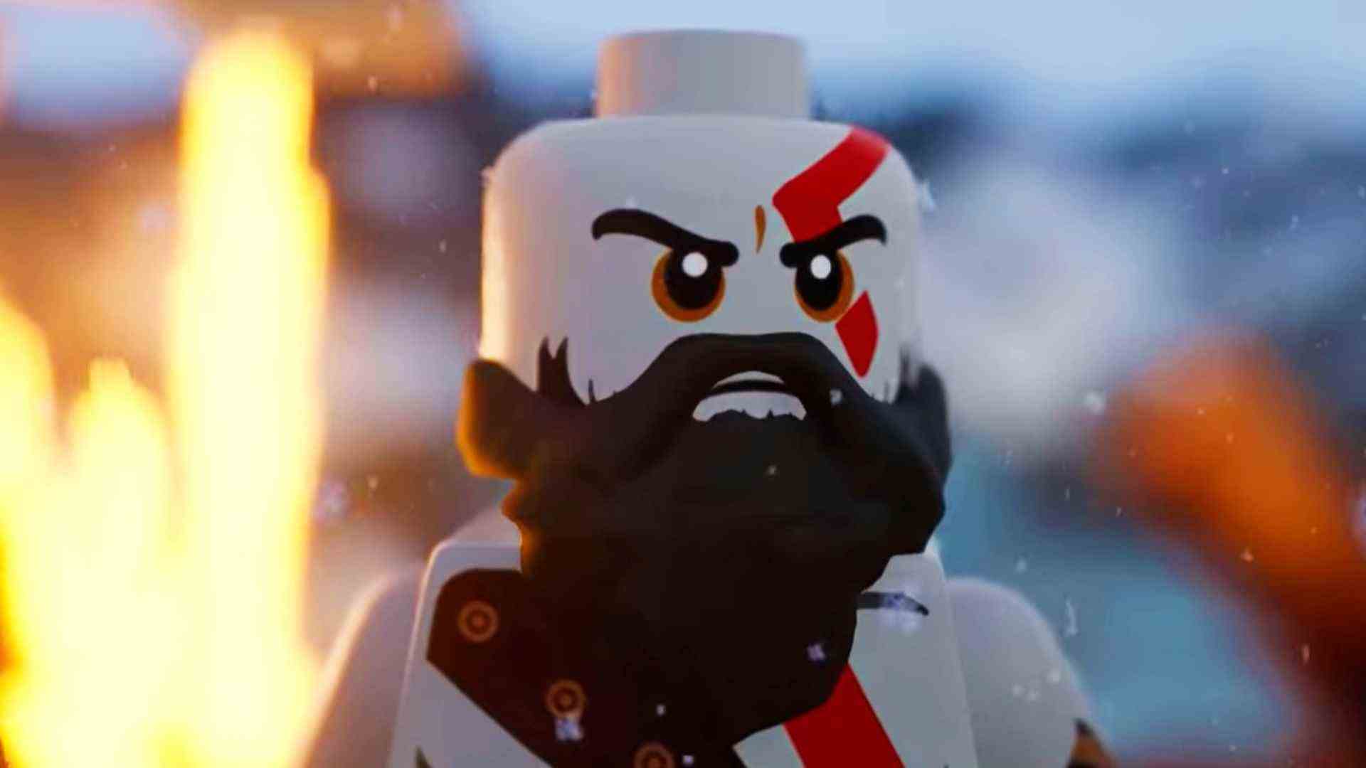 Lego God of War Ragnarok est gratuit, disponible maintenant, vous permet d'appuyer sur F pour 