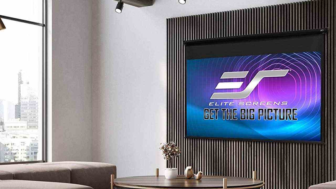 Meilleur écran de projection : Elite Screens Manual B Projector Screen