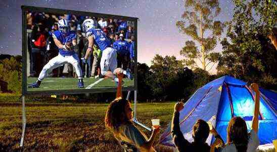 Best outdoor projector screen: Elite Screens Yard Master 2