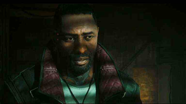 L'extension Cyberpunk 2077 met en vedette Idris Elba
