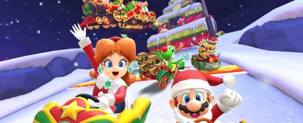 Mario Kart Tour annonce une tournée des fêtes