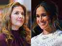 Sophie Grégoire Trudeau, à gauche, et Meghan Markle se sont rencontrées pour la première fois il y a des années lorsque Markle vivait à Toronto alors qu'il travaillait sur l'émission de télévision Suits.