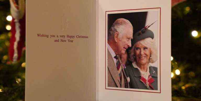 Le roi Charles et la reine Camilla partagent leur carte de Noël festive