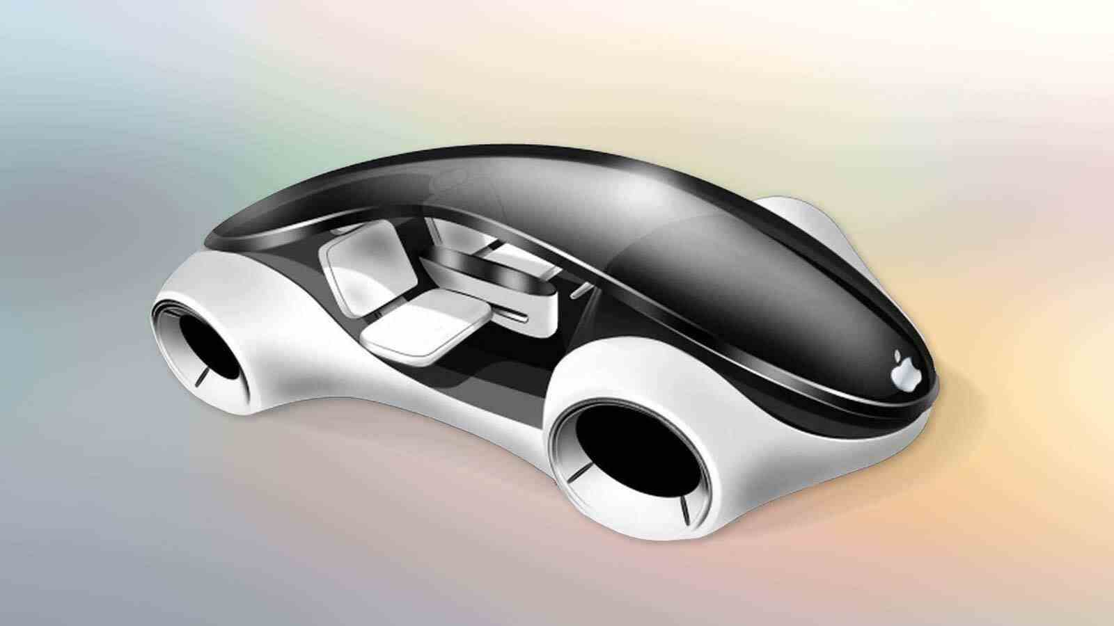 Concept de voiture Apple