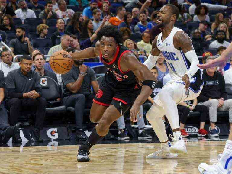 OG Anunoby des Raptors écarté d’une blessure à la hanche avant l’inclinaison avec Magic