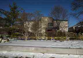 La maison de feu Barry et Honey Sherman au 50 Old Colony Road à North York le jeudi 1er février 2018. Elle a depuis été démolie.  Ernest Doroszuk/Toronto Sun