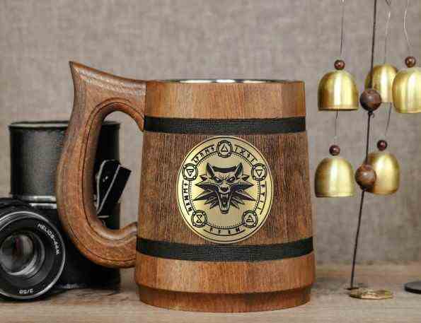 Witcher Médaillon Geralt Witcher Mug Gamer Cadeaux d'anniversaire image 1