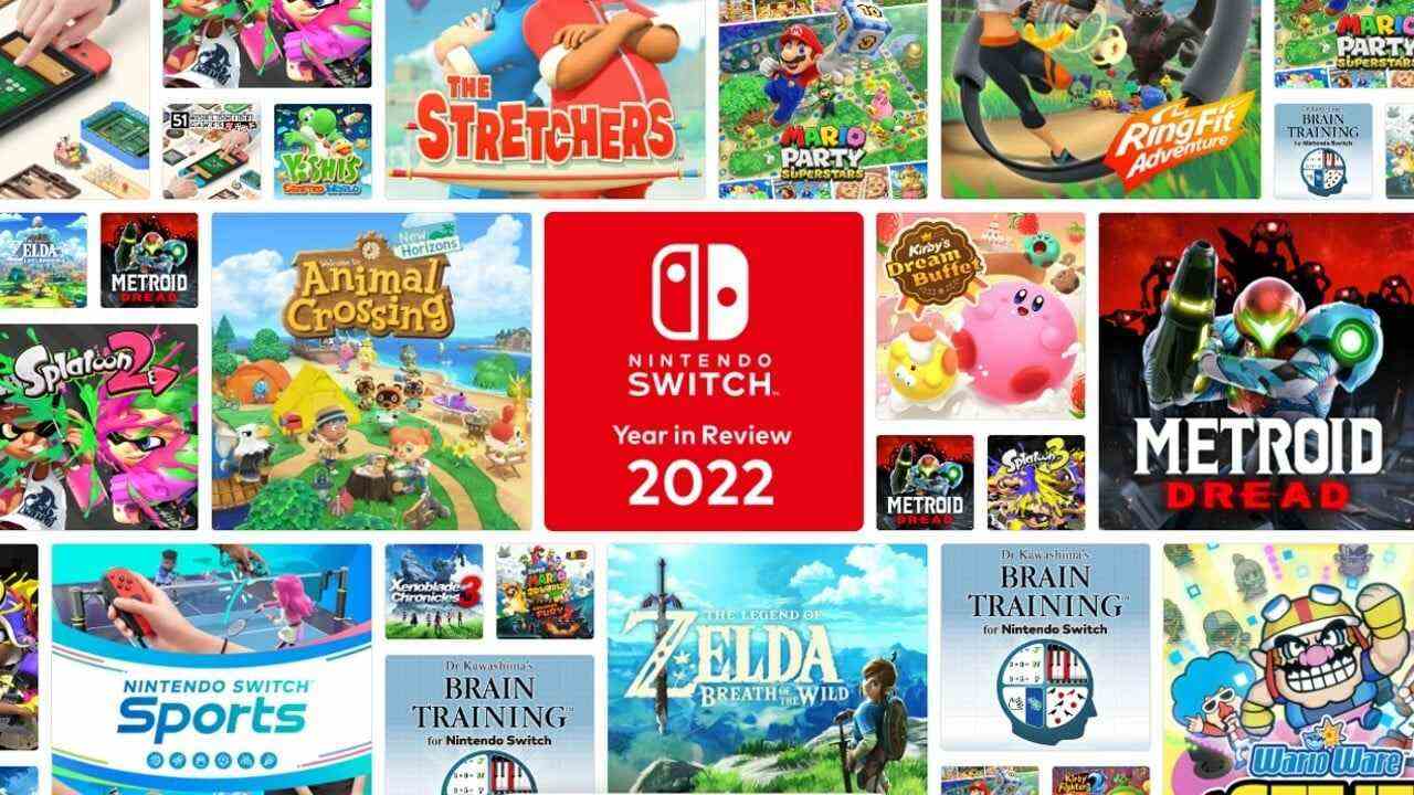 Vous pouvez obtenir vos statistiques Nintendo Switch 