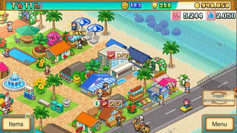 Tropical Resort Story sortira sur Switch la semaine prochaine
