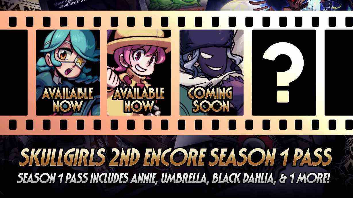 Skullgirls 2nd Encore for Switch reçoit une mise à jour massive, Season 1 Pass en janvier
