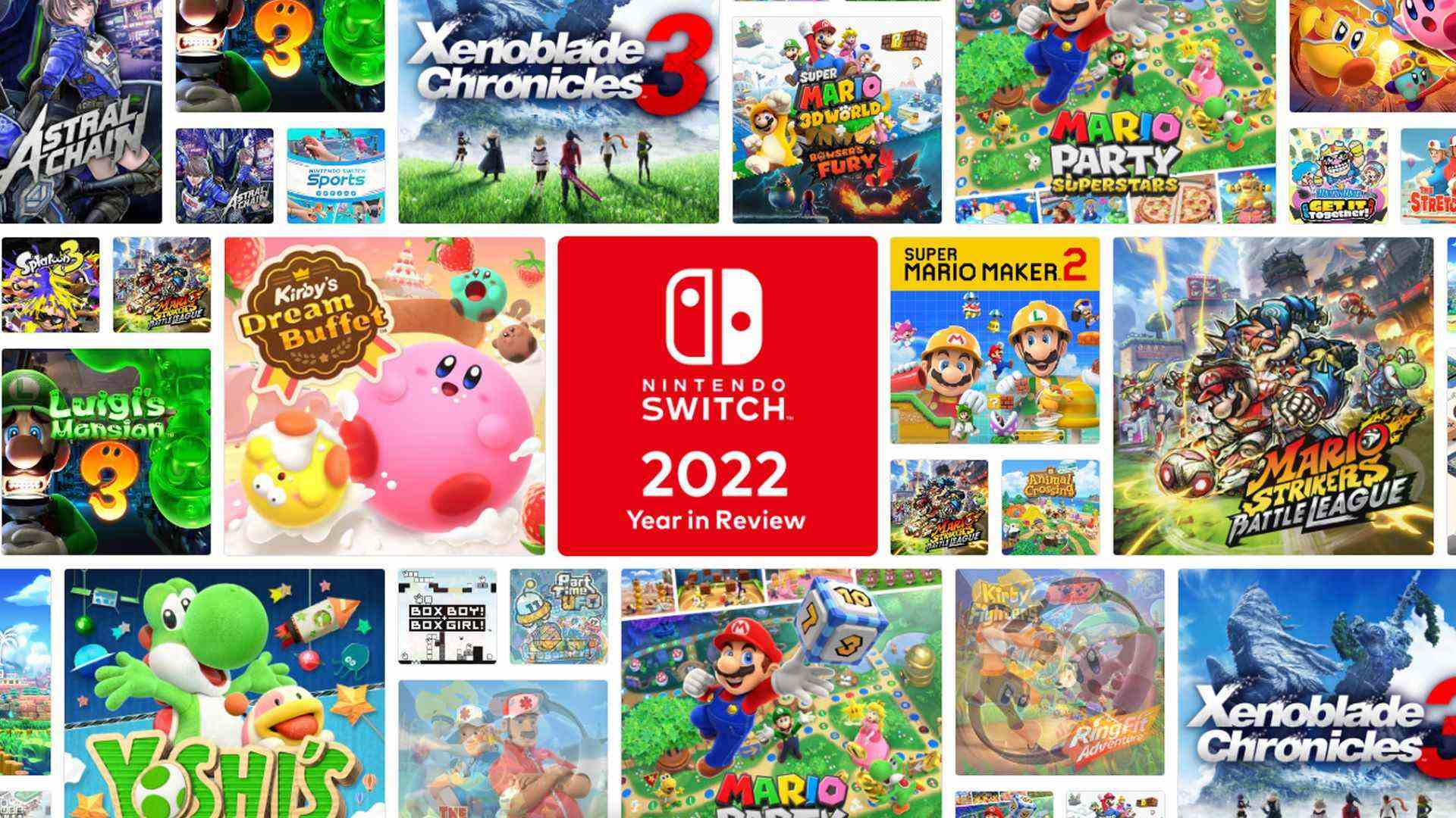 Le site Nintendo Switch 2022 Year in Review est en ligne – Destructoid
