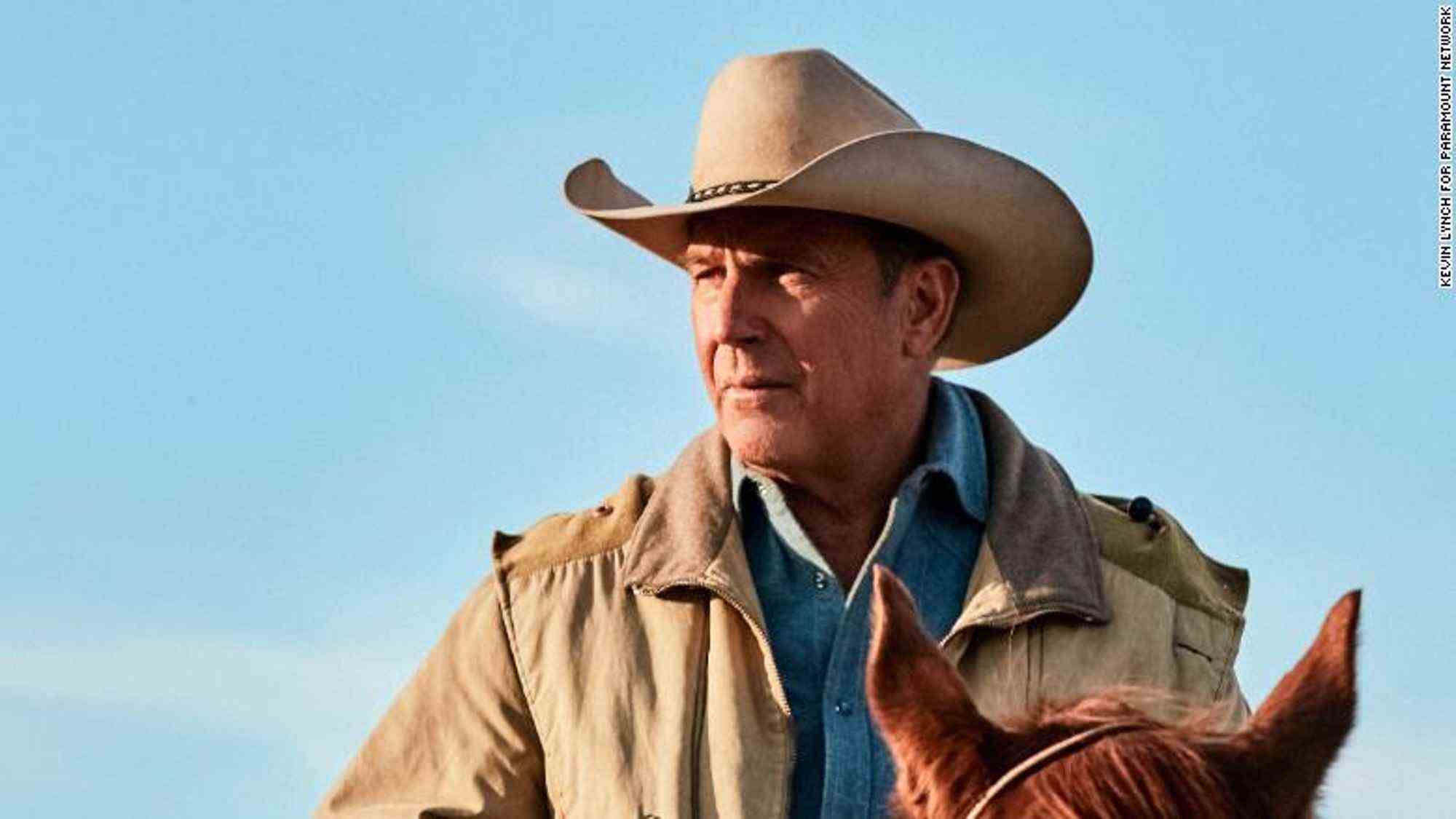 Kevin Costner joue dans Yellowstone