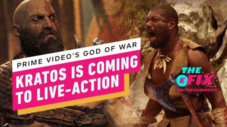 La série God of War Live-Action officiellement annoncée pour Prime Video - IGN The Fix: Entertainment
