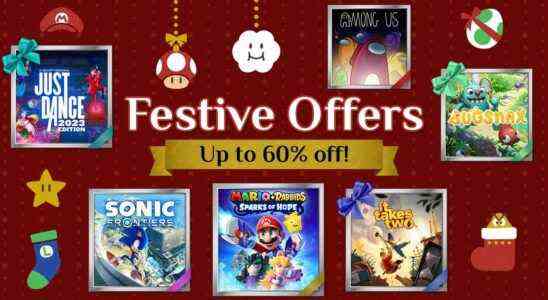 L'énorme vente festive de Nintendo revient, obtenez jusqu'à 60% de réduction sur les jeux Switch eShop (EU)