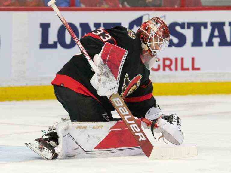 GARRIOCH : Sens’ Cam Talbot sera de retour à Minny, mais rien ne garantit qu’il débutera