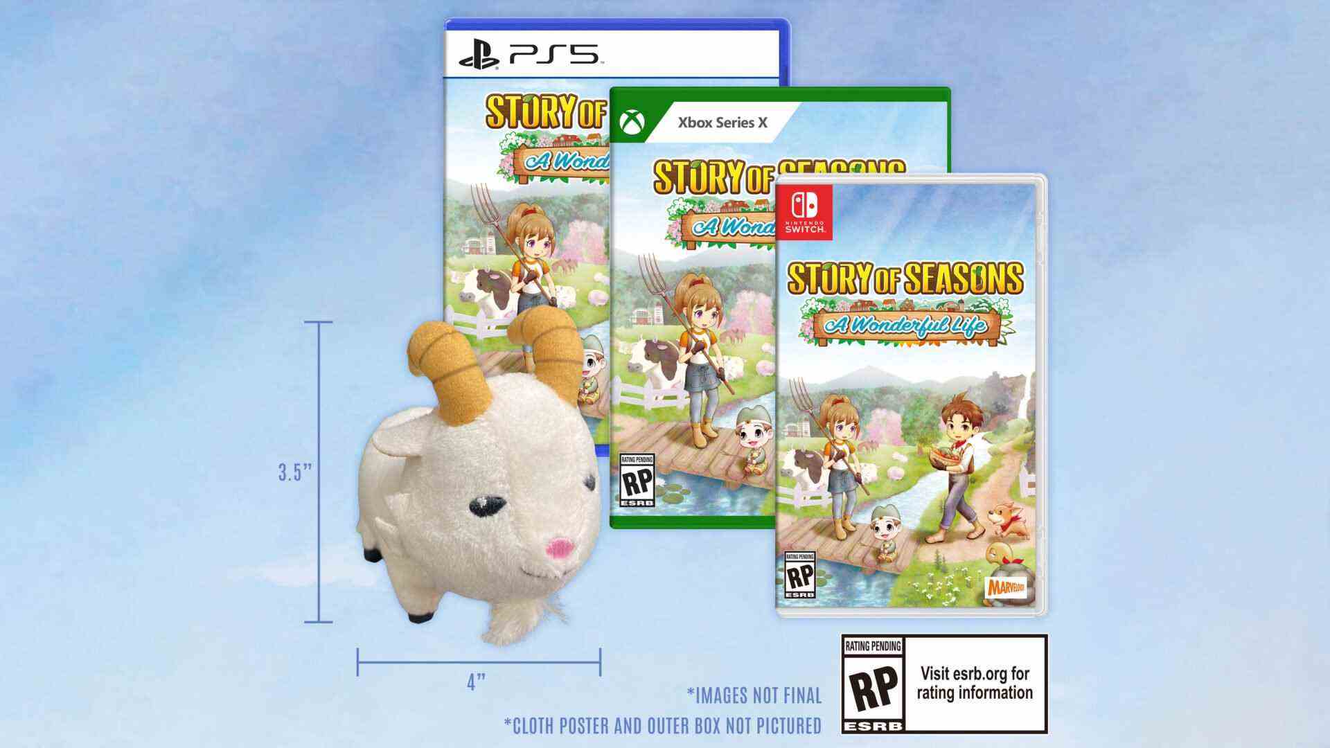 Les éditions physiques de Story of Seasons: A Wonderful Life dévoilées pour l'Amérique du Nord    
