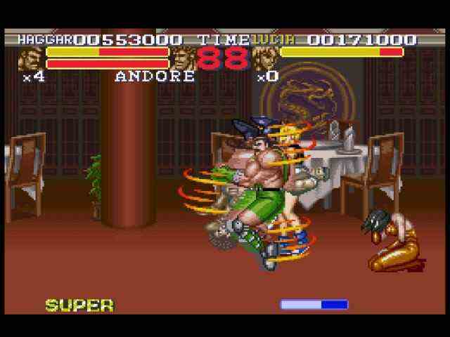 Final Fight 3 Super Piledriver