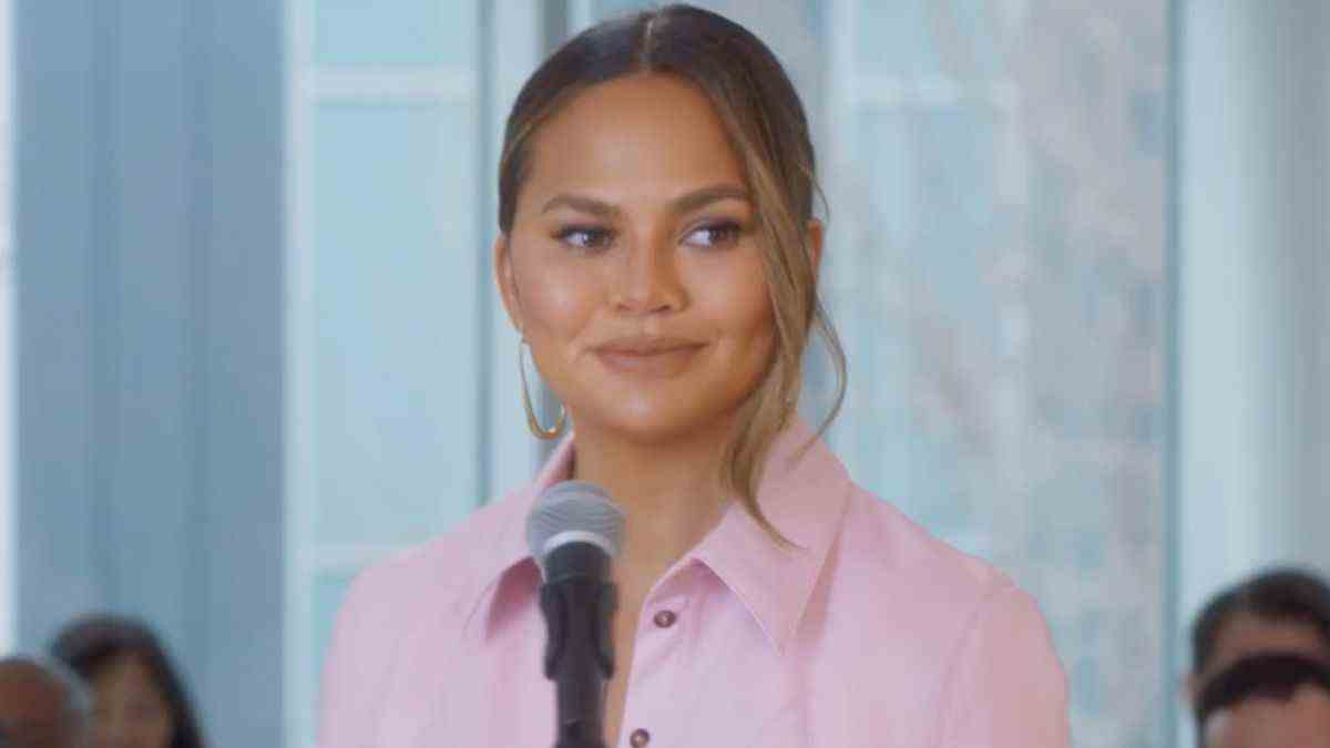 Chrissy Teigen on Mr. Mayor. 