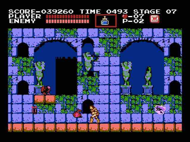 NES Castlevania troisième étage