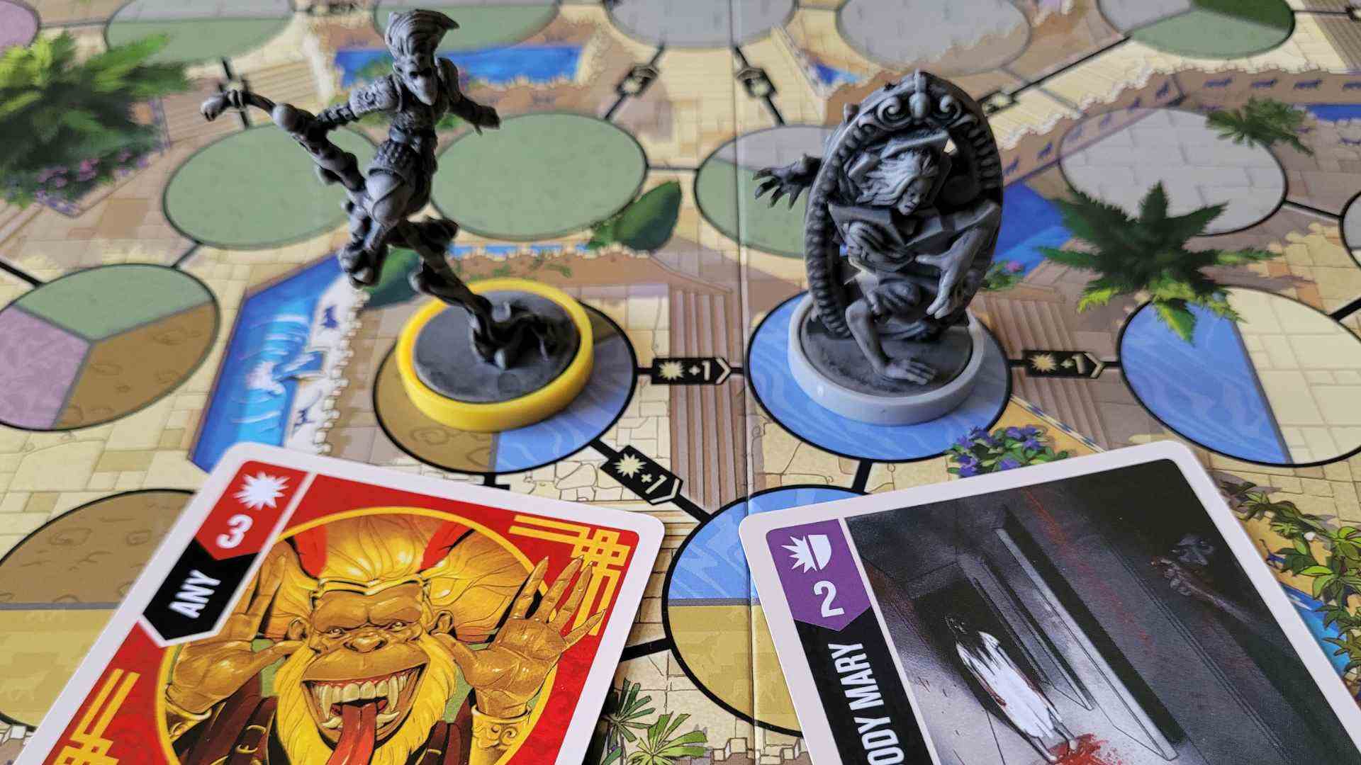 Inégalé - Battle of Legends Vol.  2 miniatures, cartes et plan rapproché