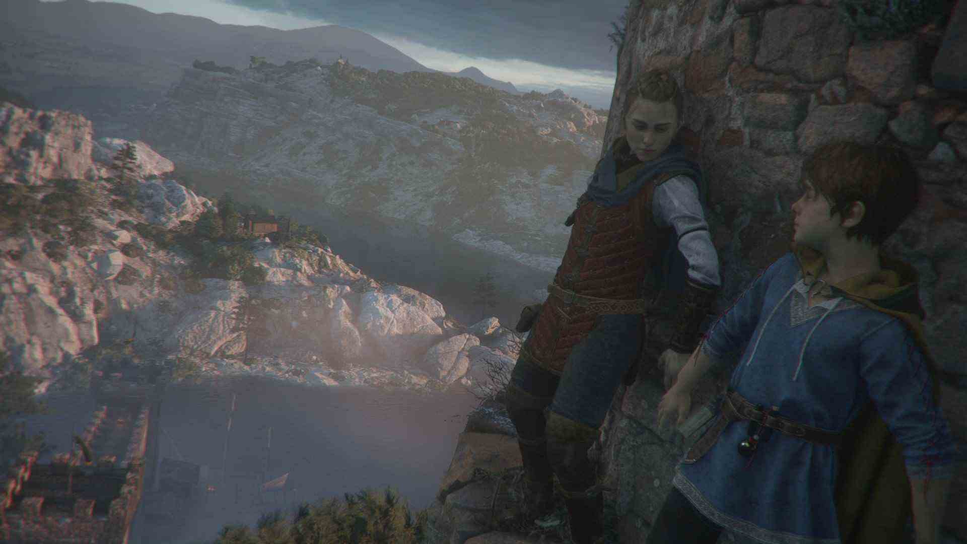 Traîner le long d'un mur dans A Plague Tale: Requiem review