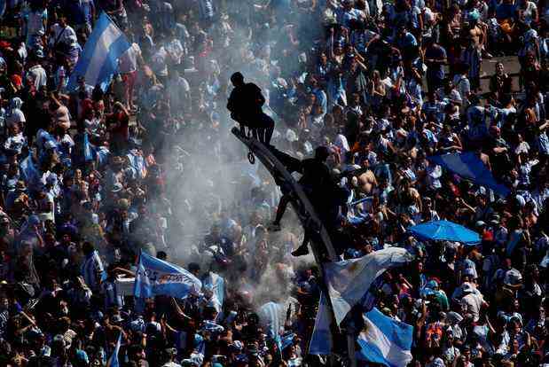 Les Argentins éclatent de joie après une finale épique de la Coupe du monde