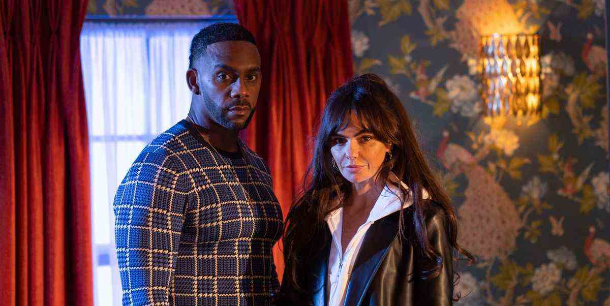 Hollyoaks stars Richard Blackwood et Jennifer Metcalfe soutiennent l'avenir de Felix et Mercedes

