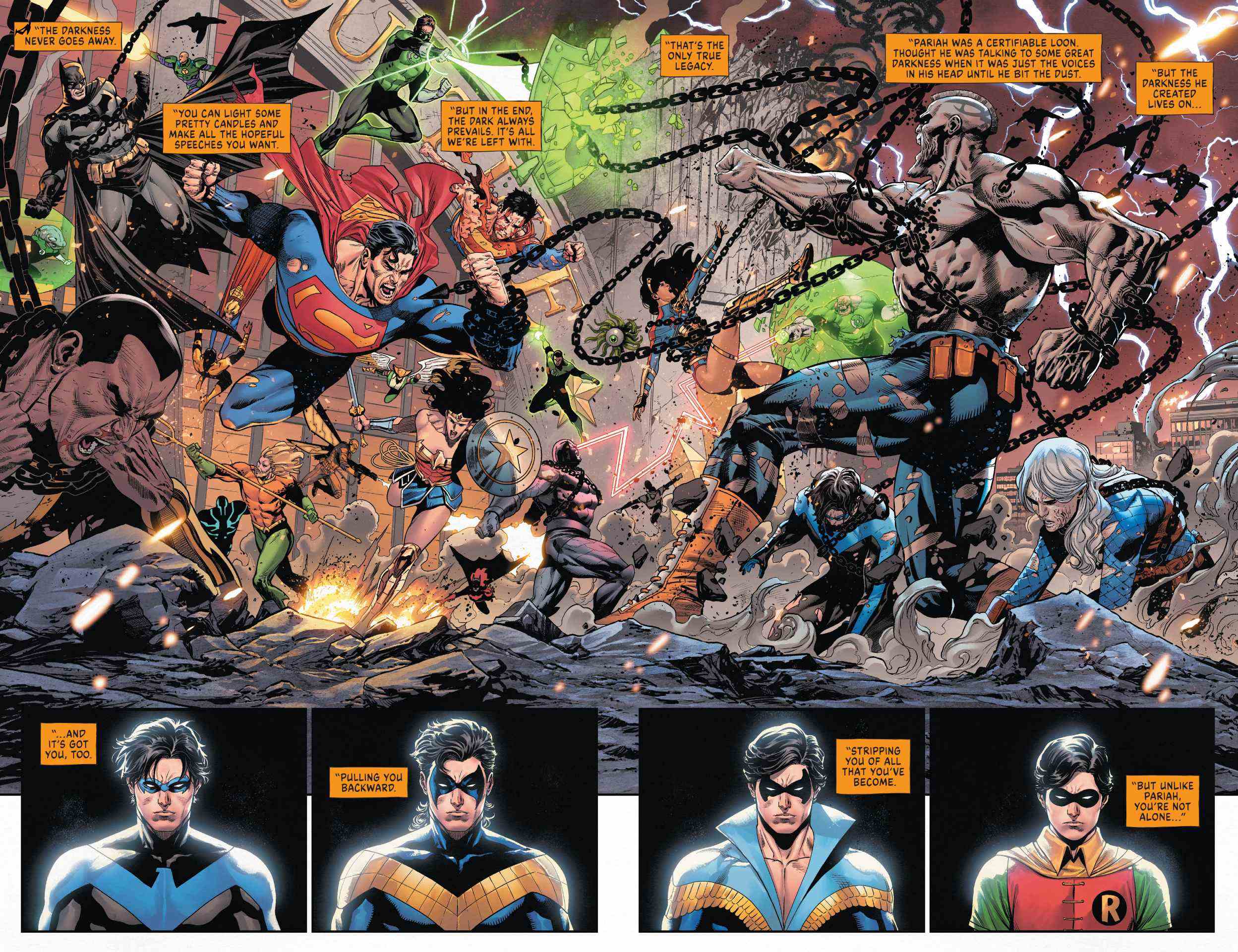 Dark Crisis on Infinite Earths #7 pages