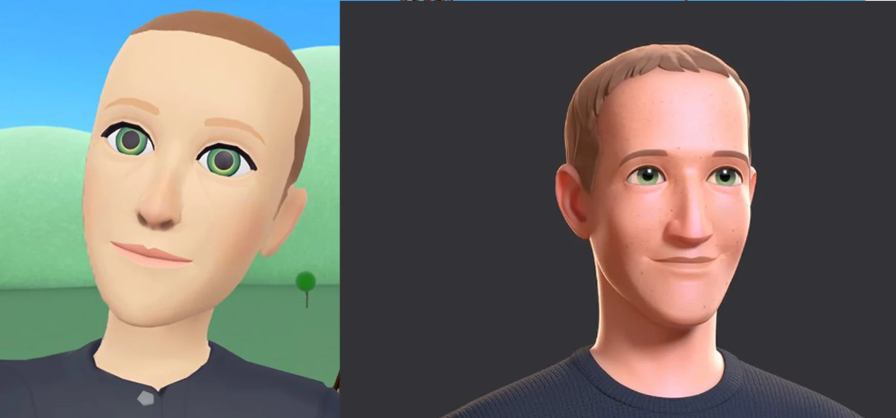 L'avatar Horizon de Mark Zuckerberg.