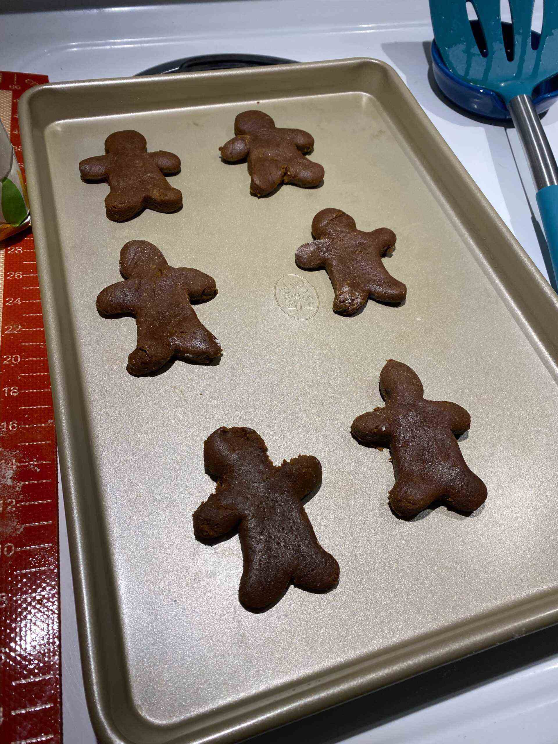 biscuits au pain d'épice non cuits