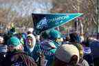 Un défilé du Super Bowl des Eagles de Philadelphie.