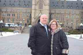 John et Doreen Di Nino.  PHOTO FOURNIE