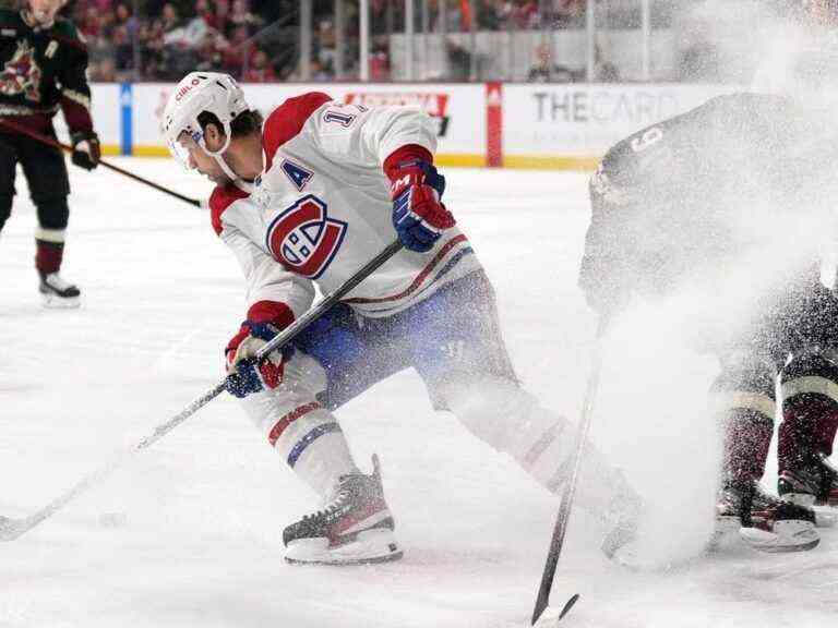 Les Canadiens mettent fin à une séquence de trois défaites consécutives avec une victoire en prolongation en Arizona