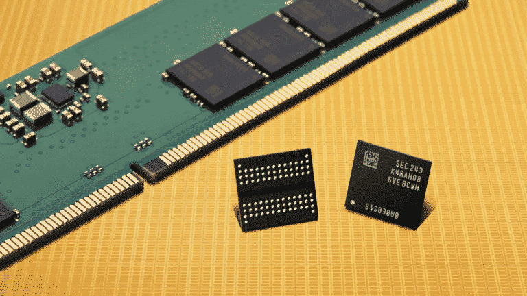 Puces mémoire Samsung DDR5-7200 : petites matrices, performances extrêmes