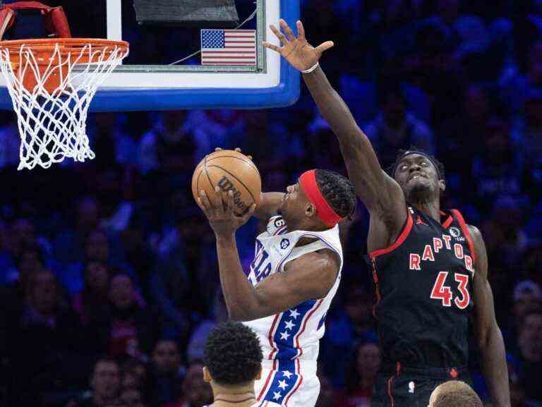 Les Raptors perdent leur sixième d’affilée avec une défaite en OT contre les Sixers